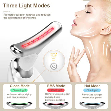 Anti Wrinkles Face Massager for Eye and Neck with 3 modes