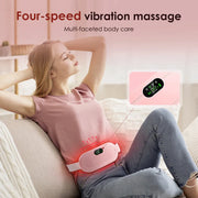 Portable Period Cramp Heat Pad -Menstrual Heating Pad Rechargeable, Warm Massager