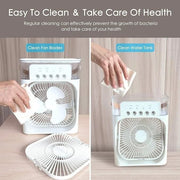 Portable Mini Air Cooler & Humidifer - With Ice